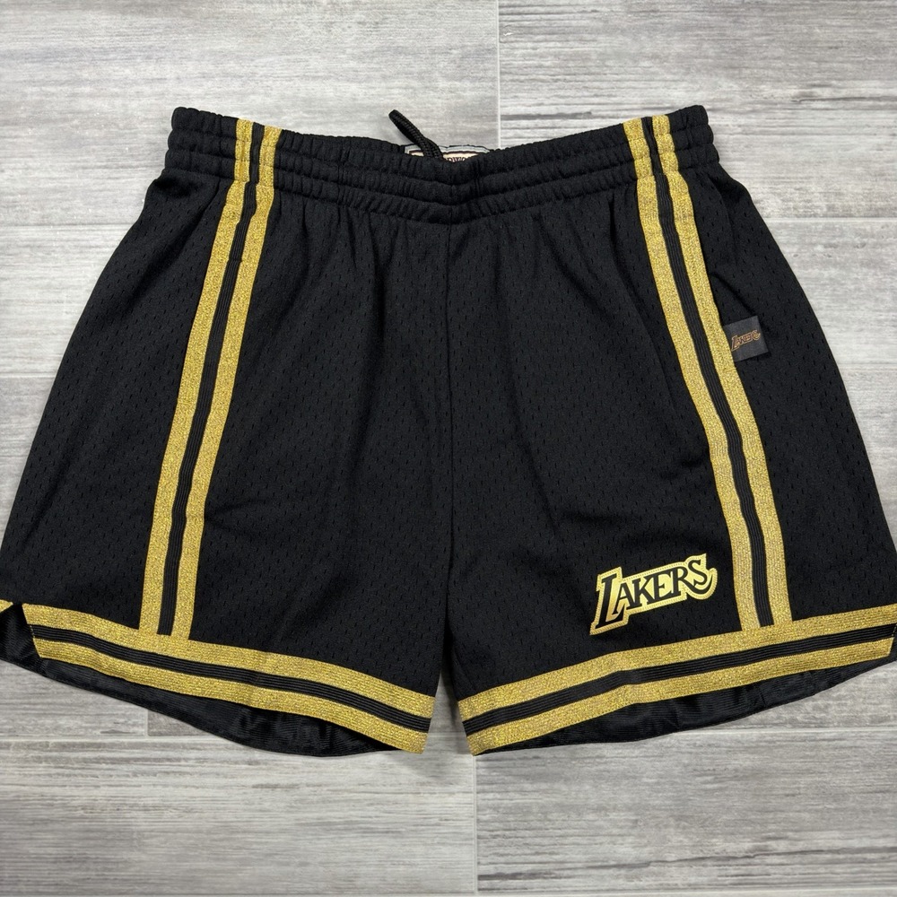 Mitchell & Ness‎ Hardwood Classics LA Lakers Jump Shot Shorts Women's Medium NWT